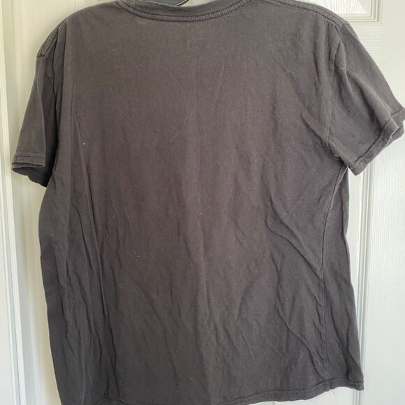 Def Leppard Graphic Tee With Leopard Print Design Black Cotton Unisex Size M - Picture 3 of 4